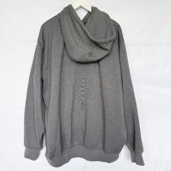 Carhartt Gray Zip Hoodie Sweater - Picture 2 of 8